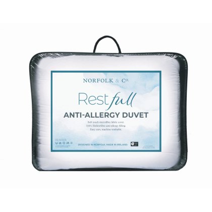 Norfolk & Co Rest Full Anti Allergy Duvet 13.5 Tog Norfolk & Co Rest Full Anti Allergy Duvet 13.5 Tog