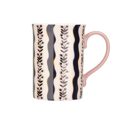 Cath Kidston Floral Stripe Mug Cath Kidston Floral Stripe Mug
