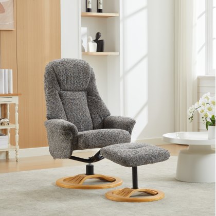 Aruba Chair and Stool Set in Muscari Aruba Chair and Stool Set in Muscari