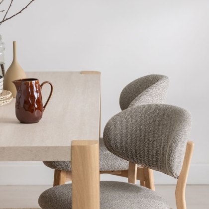 Arlo 1.4m Dining Table & 4 Leo Chairs Arlo 1.4m Dining Table & 4 Leo Chairs