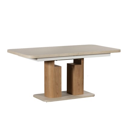 Arlo 1.6m Extending Dining Table & 6 Leo Chairs Arlo 1.6m Extending Dining Table & 6 Leo Chairs