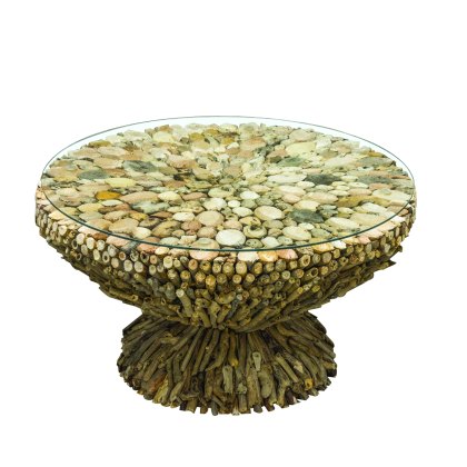 Driftwood Round Coffee Table Driftwood Round Coffee Table