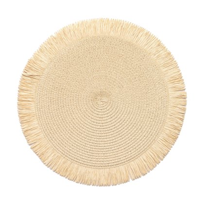 Denby Natural Round Set of 4 Placemats Denby Natural Round Set of 4 Placemats