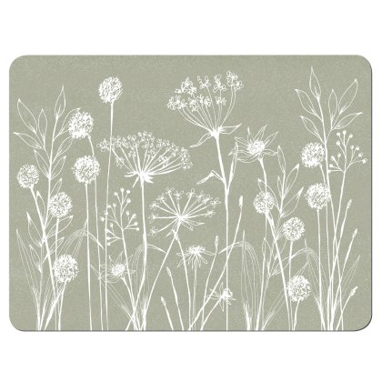 Denby Wild Flowers Set of 6 Placemats Denby Wild Flowers Set of 6 Placemats
