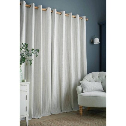 Laura Ashley Cornish Stripe Slate Blue Curtains Laura Ashley Cornish Stripe Slate Blue Curtains