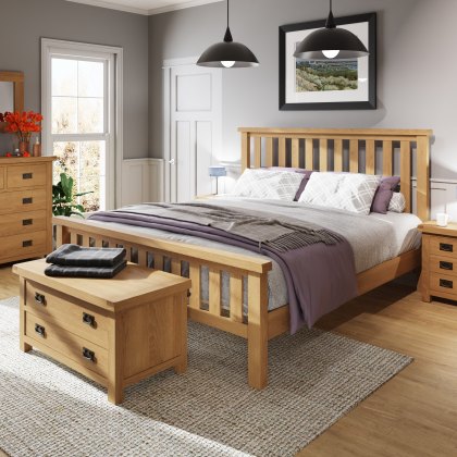 Norfolk Oak Blanket Box Norfolk Oak Blanket Box