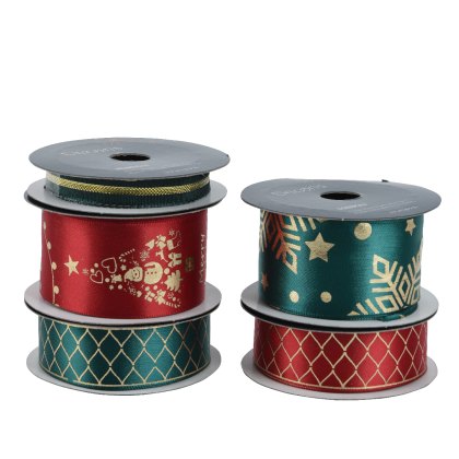 Kaemingk Festive Polyester Ribbon Kaemingk Festive Polyester Ribbon