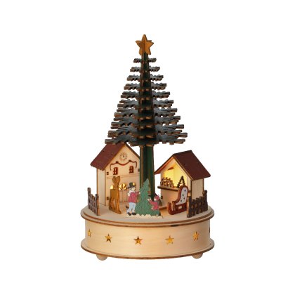 Kaemingk LED Festive Plywood Scene Kaemingk LED Festive Plywood Scene