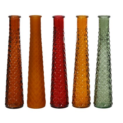 Kaemingk Recycled Glass Textured Vase Kaemingk Recycled Glass Textured Vase