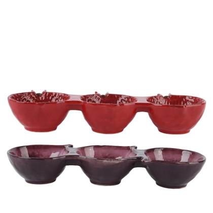 Kaemingk Triple Tapas Bowl Kaemingk Triple Tapas Bowl