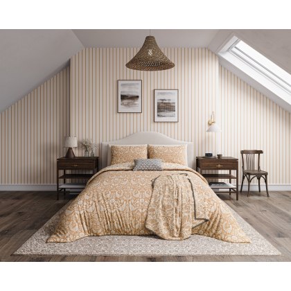 Helena Springfield - Harvest Moon Collection - Pheasants Copper Duvet Cover Set Helena Springfield - Harvest Moon Collection - Pheasants Copper Duvet Cover Set