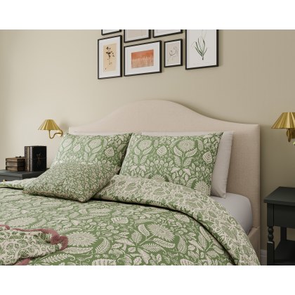 Helena Springfield - Harvest Moon Collection - Sunflowers Green Duvet Cover Set Helena Springfield - Harvest Moon Collection - Sunflowers Green Duvet Cover Set