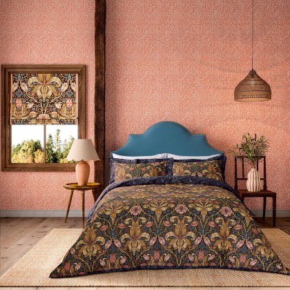 Morris & Co Spring Thicket Old Fashioned Duvet Cover Set Morris & Co Spring Thicket Old Fashioned Duvet Cover Set