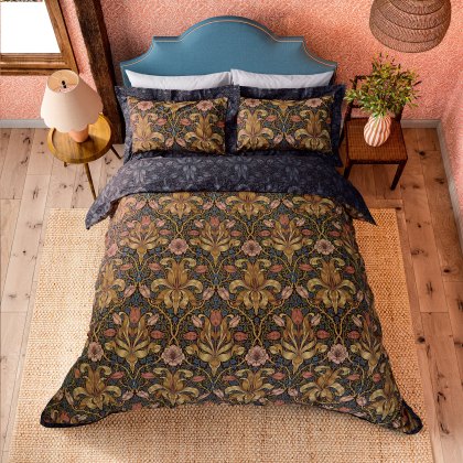 Morris & Co Spring Thicket Old Fashioned Duvet Cover Set Morris & Co Spring Thicket Old Fashioned Duvet Cover Set