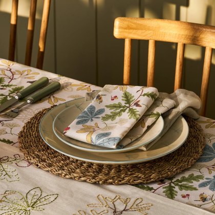 Sophie Allport Orchard Birds Set of 4 Napkins Sophie Allport Orchard Birds Set of 4 Napkins