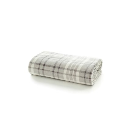 Deyongs Snuggle Touch Check Throw Dark Grey Deyongs Snuggle Touch Check Throw Dark Grey