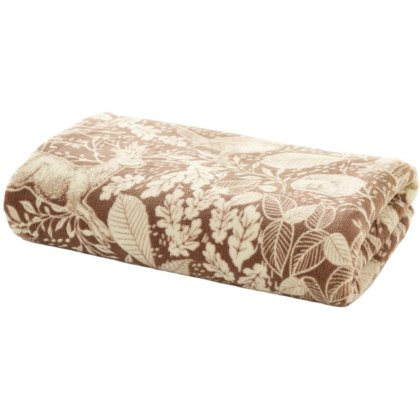 Deyongs Snuggle Touch Hidden Forest Throw Umber Deyongs Snuggle Touch Hidden Forest Throw Umber
