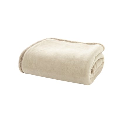 Deyongs Hazelwood Sherpa Throw Oyster Grey Deyongs Hazelwood Sherpa Throw Oyster Grey