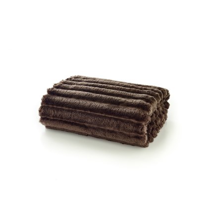 Deyongs Alnwich Ribbed Throw Mocha Deyongs Alnwich Ribbed Throw Mocha