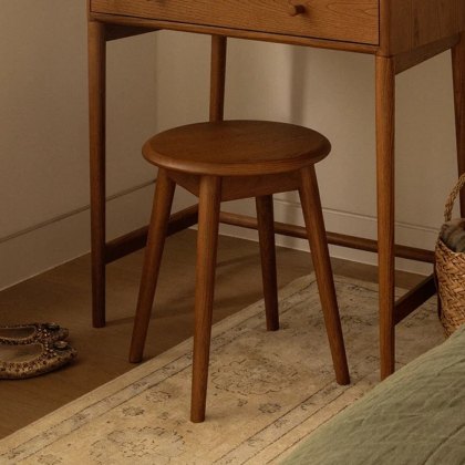 Ercol Salina Dressing Table Stool in OG Finish Ercol Salina Dressing Table Stool in OG Finish
