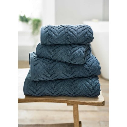 The Lyndon Company Catalonia Petrol Towels The Lyndon Company Catalonia Petrol Towels