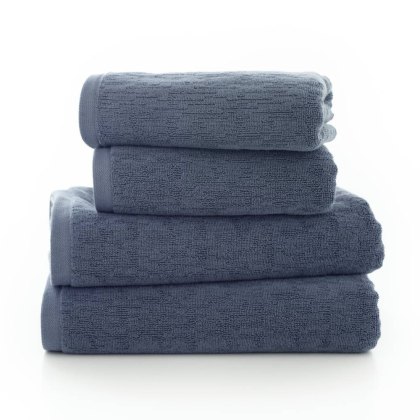 The Lyndon Company Linwood Denim Towels The Lyndon Company Linwood Denim Towels