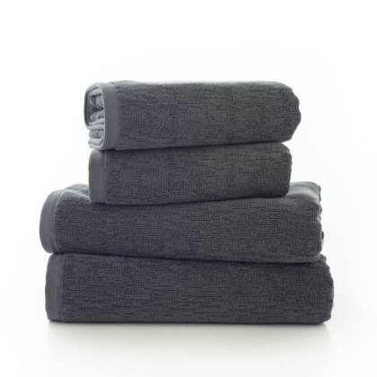 The Lyndon Company Linwood Charcoal Towels The Lyndon Company Linwood Charcoal Towels