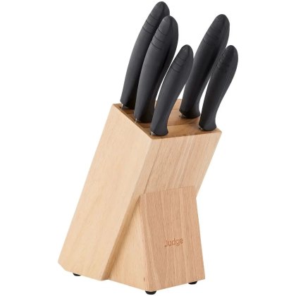 Judge Essentials 5 Piece Knife Block Set Judge Essentials 5 Piece Knife Block Set