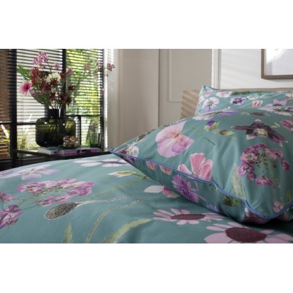 The Lyndon Company Botanical Flowers Green Duvet Cover Set The Lyndon Company Botanical Flowers Green Duvet Cover Set
