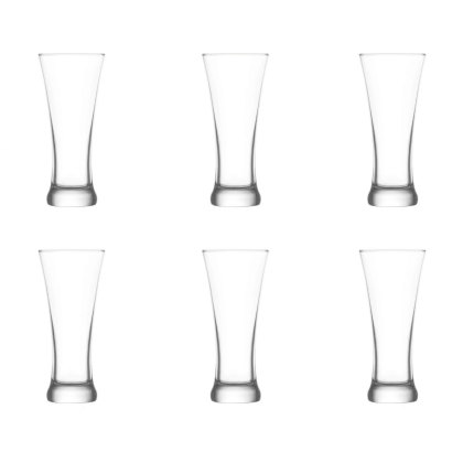 Lav Set Of 6 380Cc Beer Glasses Lav Set Of 6 380Cc Beer Glasses
