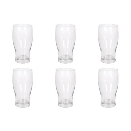 Lav Set Of 6 375Cc Beer Glasses Lav Set Of 6 375Cc Beer Glasses