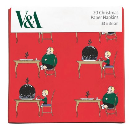 Museum & Galleries Pudding Boy Napkins Pack of 20 Museum & Galleries Pudding Boy Napkins Pack of 20