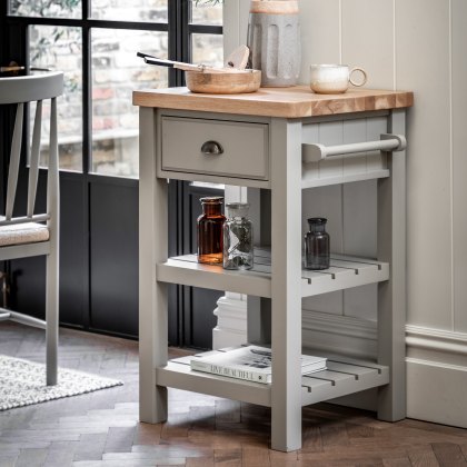 Gallery Direct Eton Butchers Block in Prairie Gallery Direct Eton Butchers Block in Prairie