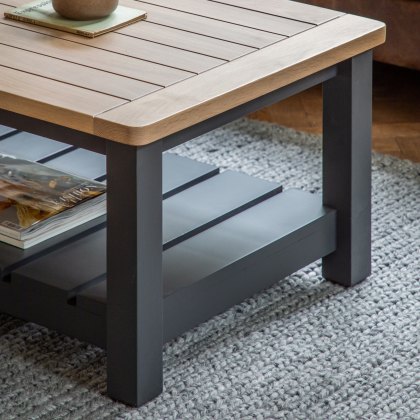 Gallery Direct Eton Coffee Table in Meteor Gallery Direct Eton Coffee Table in Meteor