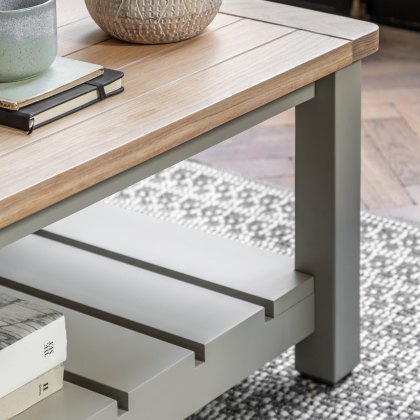 Gallery Direct Eton Coffee Table in Prairie Gallery Direct Eton Coffee Table in Prairie