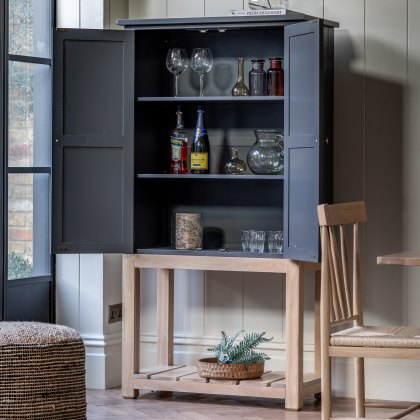 Gallery Direct Eton 2 Door Cupboard in Meteor Gallery Direct Eton 2 Door Cupboard in Meteor