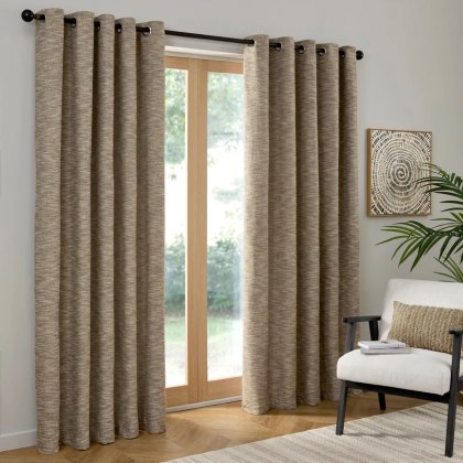 Curtina Natural Talon Eyelet Curtains Curtina Natural Talon Eyelet Curtains