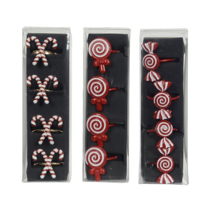 Kaemingk Set Of 4 Napkin Rings Kaemingk Set Of 4 Napkin Rings