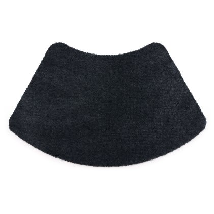 Hug Rug My Soft Curved Rug Charcoal Hug Rug My Soft Curved Rug Charcoal