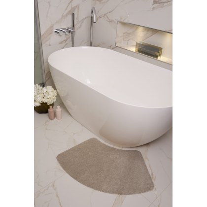 Hug Rug My Soft Curved Rug Beige Hug Rug My Soft Curved Rug Beige