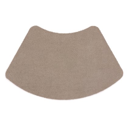 Hug Rug My Soft Curved Rug Beige Hug Rug My Soft Curved Rug Beige