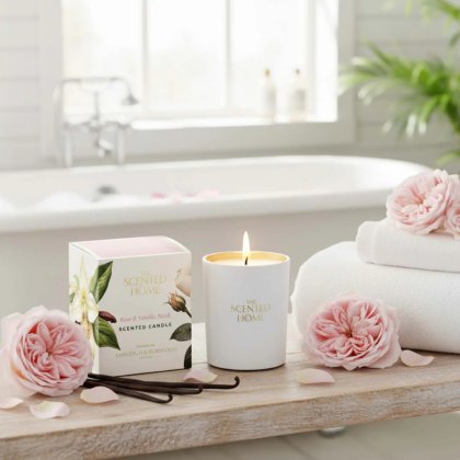 The Scented Home Rose & Vanilla Musk Candle The Scented Home Rose & Vanilla Musk Candle