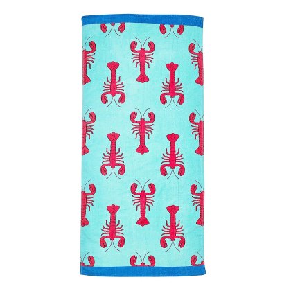 Catherine Lansfield Lobster Beach Towel Catherine Lansfield Lobster Beach Towel