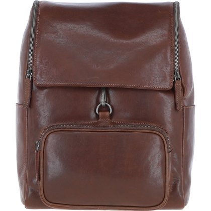Ashwood Leather Brown Buckle Rucksack Ashwood Leather Brown Buckle Rucksack