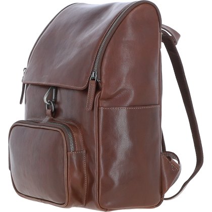Ashwood Leather Brown Buckle Rucksack Ashwood Leather Brown Buckle Rucksack
