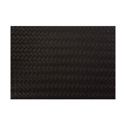 Maxwell Williams Accents Leather Look Placemat Black Plait Maxwell Williams Accents Leather Look Placemat Black Plait