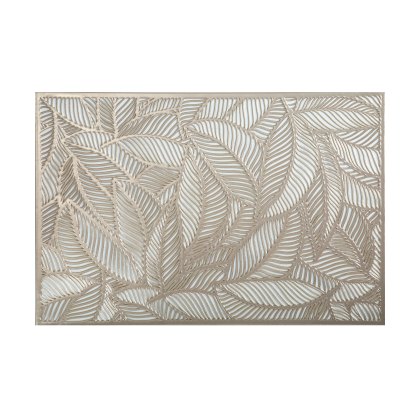 Maxwell Williams Accents Cut Out Placemat Leaf Gold Maxwell Williams Accents Cut Out Placemat Leaf Gold