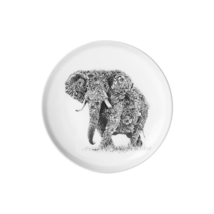 Maxwell Williams Marini Plate African Elephant Maxwell Williams Marini Plate African Elephant