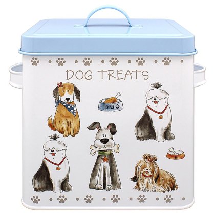 Shudehill Cute Faithful Friends Dog Treats Tin Shudehill Cute Faithful Friends Dog Treats Tin