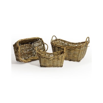 McGowan Rutherford Rustic Woven Baskets McGowan Rutherford Rustic Woven Baskets